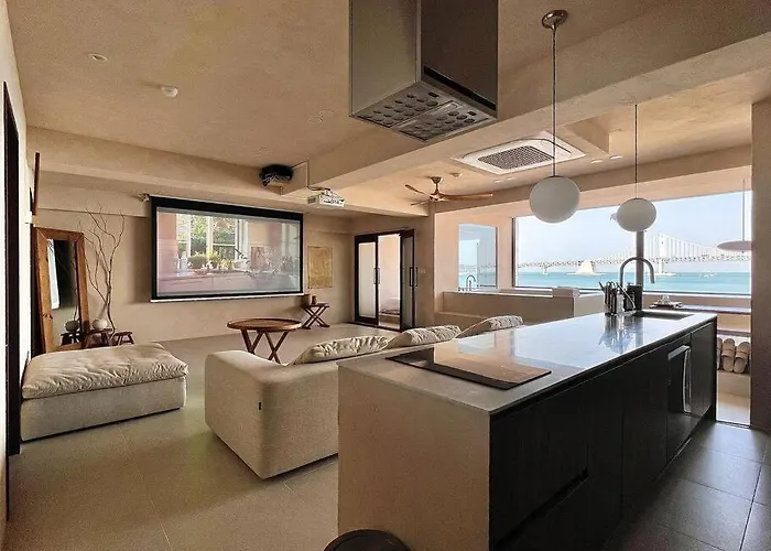 Gwangan Bridge View Beachfront 3br 1min To Beach, Goznuk * Ciudad Metropolitana de Busan