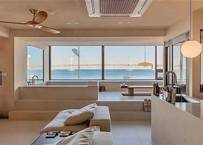 Gwangan Bridge View Beachfront 3br 1min To Beach, Goznuk Apartamento *