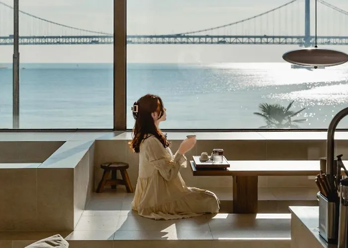 Gwangan Bridge View Beachfront 3br 1min To Beach, Goznuk Apartamento Ciudad Metropolitana de Busan